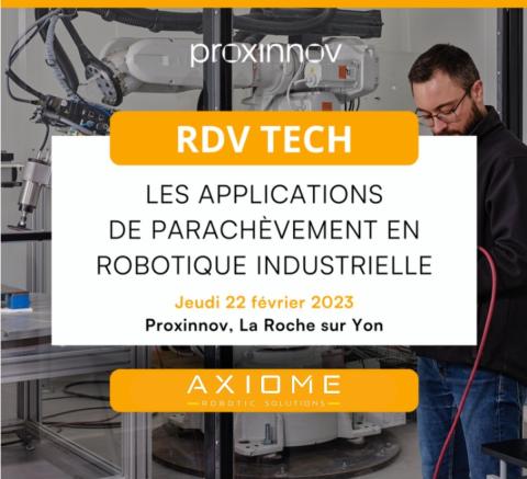 AXIOME à la journée parachèvement organisée par PROXINNOV