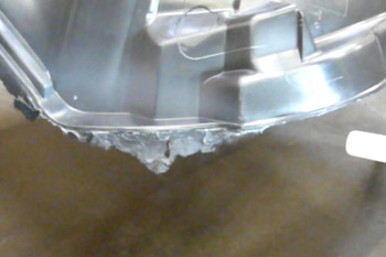 Photo de nettoyage de moule en cryogenie